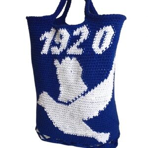 Zeta Phi Beta Sorority bag